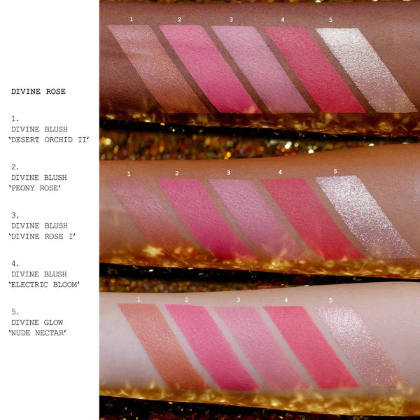 Pat McGrath Celestial Nirvana Divine Blush + Glow Cheek Palette Divine Rose