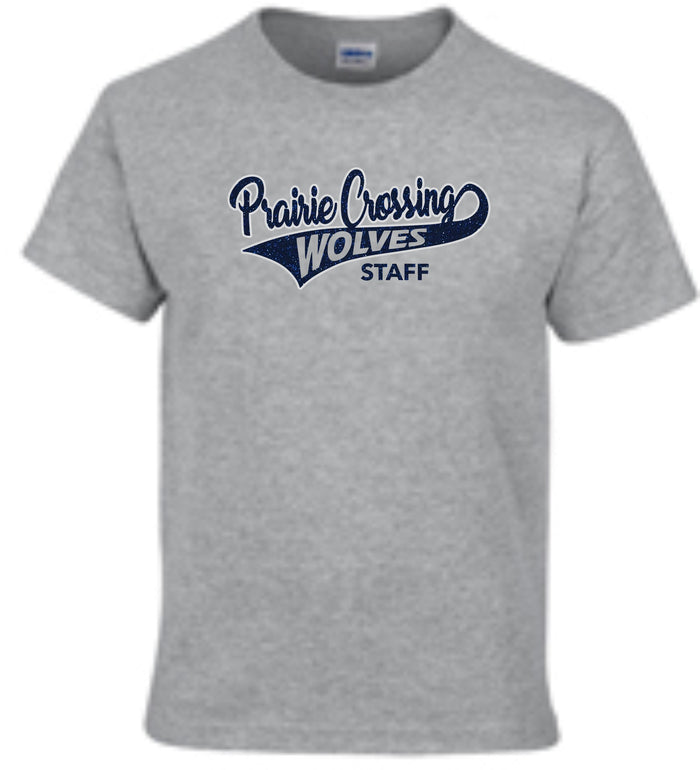 PCE Basic Tee STAFF CLASSIC Design- Matte or Glitter