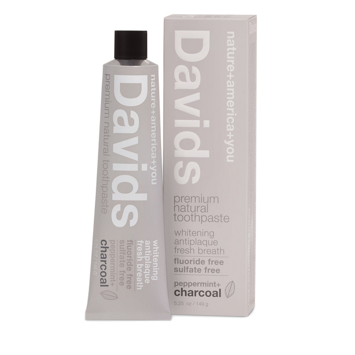 Peppermint+Charcoal Premium Natural Toothpaste