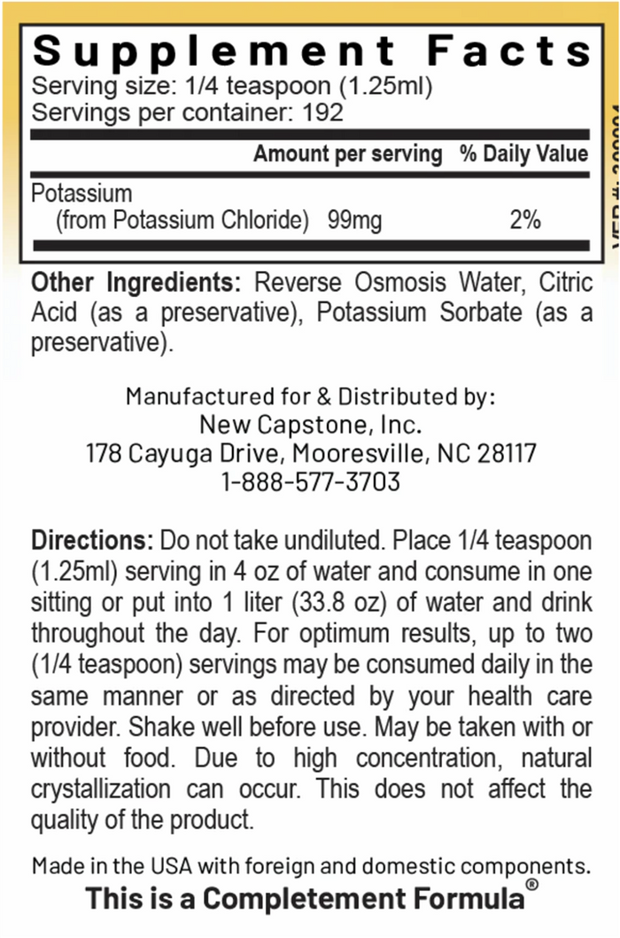 Pico Potassium (8 oz) by RnA ReSet Pro