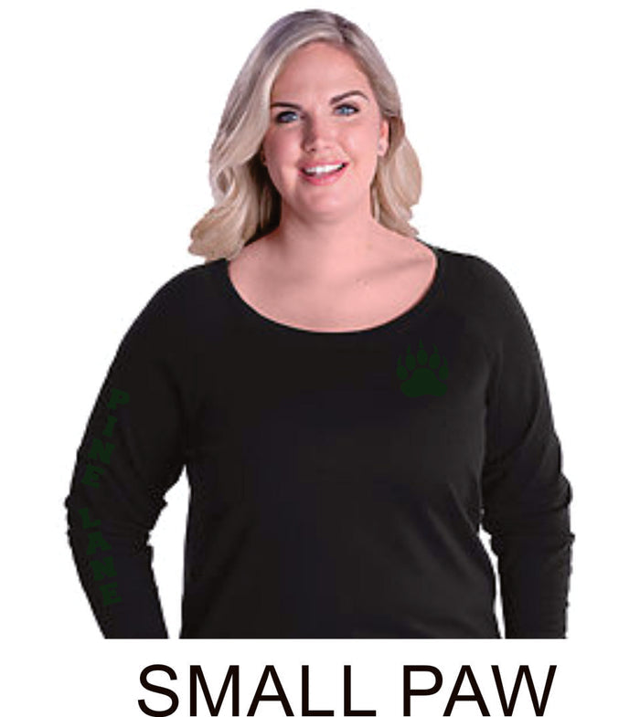 PLE Curvy Ladies Slouchy Pullover in 2 Designs- Matte or Glitter