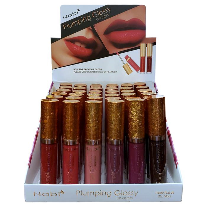 PLG36R- Plumping Glossy Lipgloss 6 PCS/Set