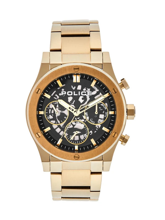 Police Round Analog Watch - PLPEWGK0082003