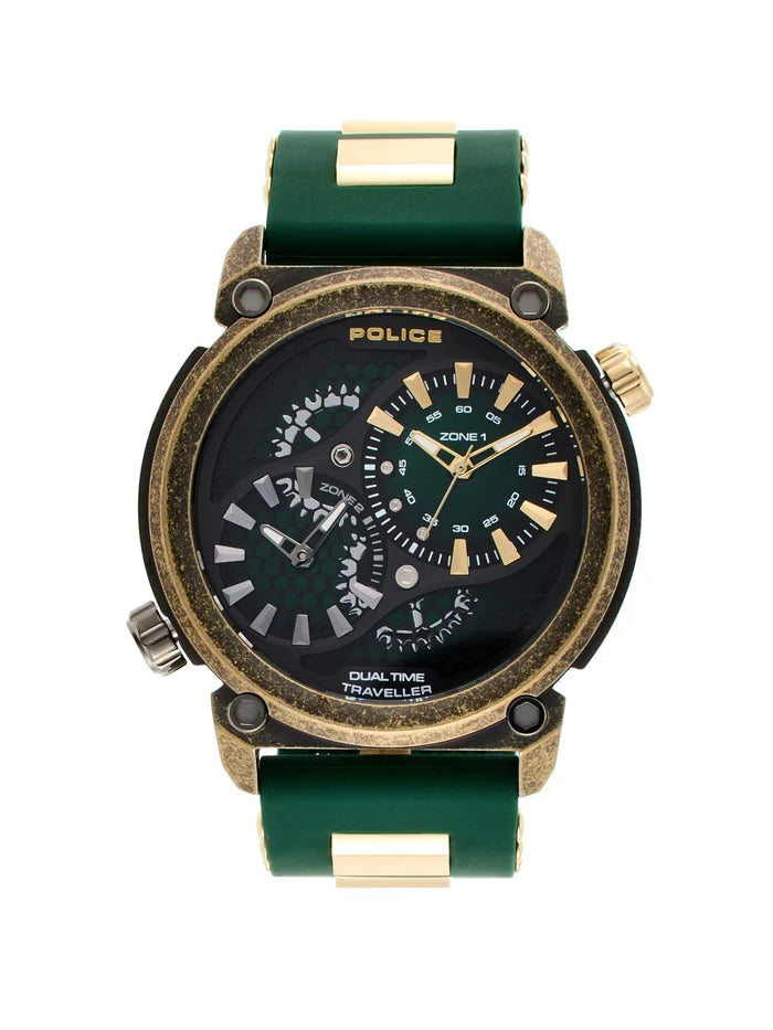 Police Round Analog Watch - PLPEWGK0082003