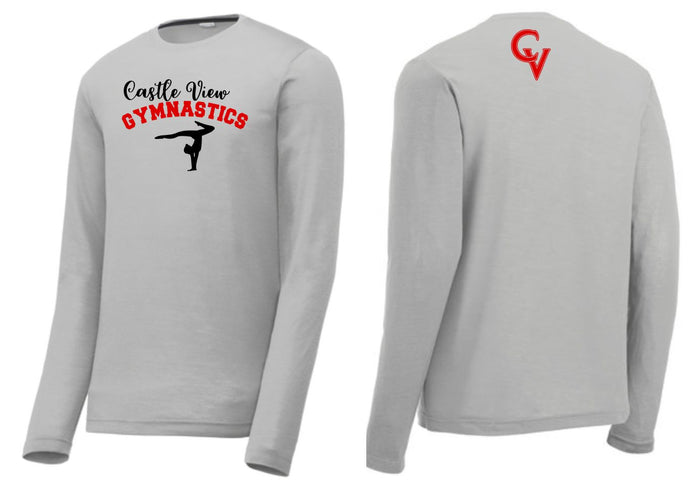 Ponderosa Gymnastics Unisex Long Sleeve Tee -Matte or Glitter