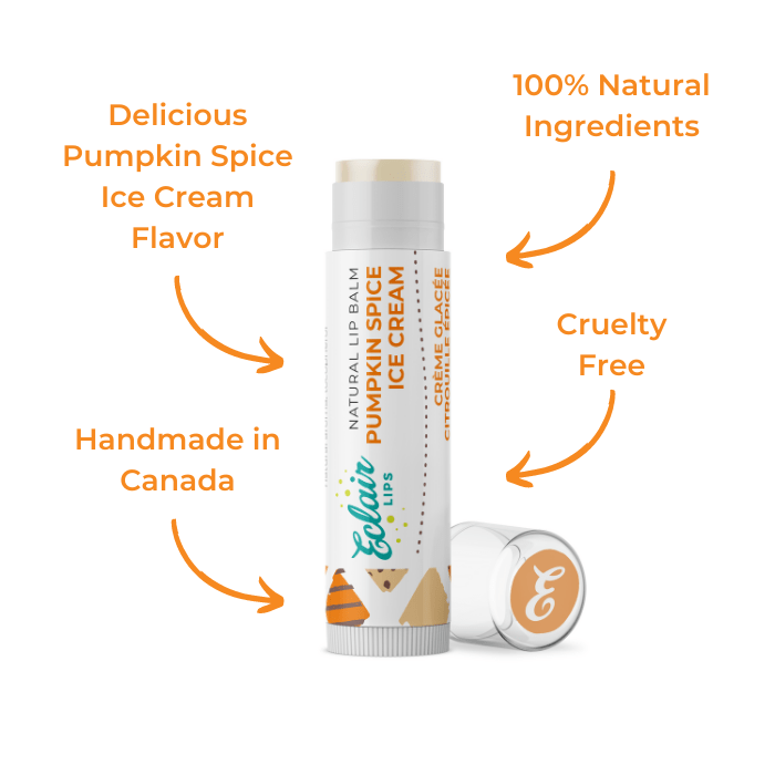 Eclair Lips Pumpkin Spice Ice Cream Lip Balm