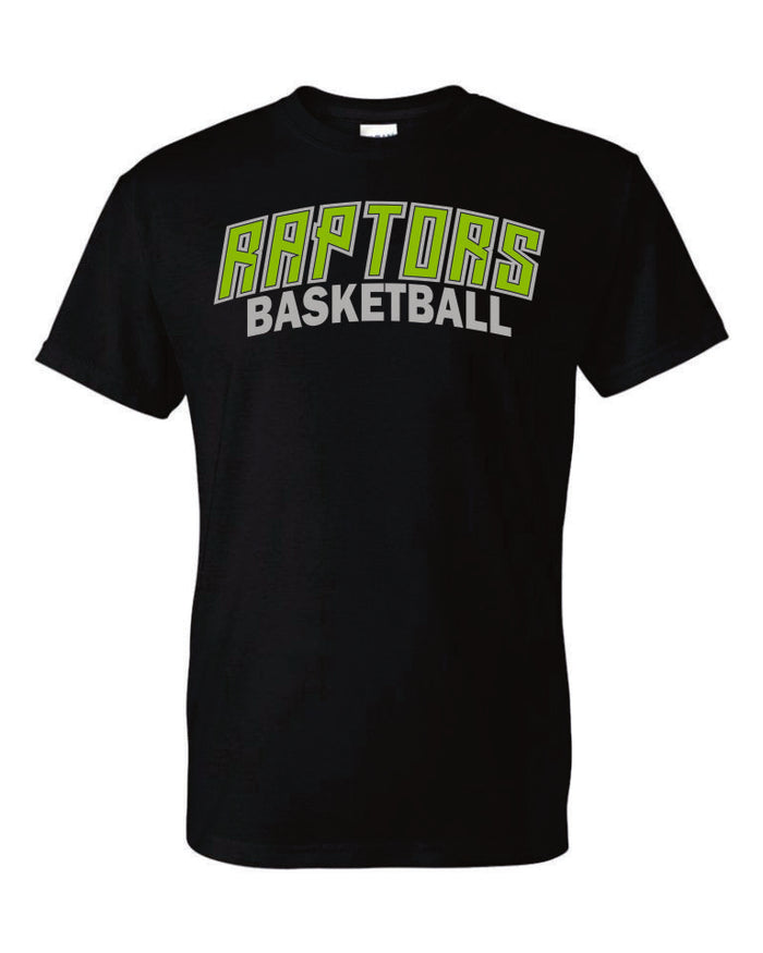 Raptors Arc Design Basic Tee- 4 Sports- Matte or Glitter