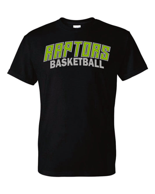 Raptors Arc Design Basic Tee- 4 Sports- Matte or Glitter