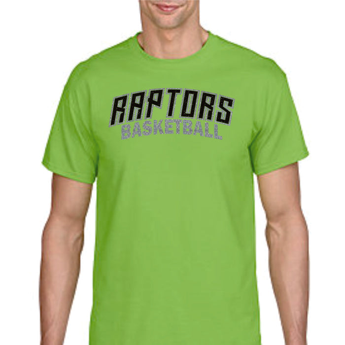 Raptors Arc Design Basic Tee- 4 Sports- Matte or Glitter