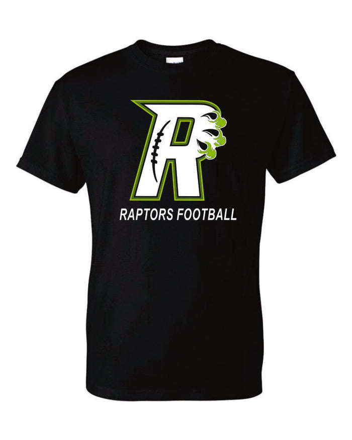 Raptors Claw Design Basic Tee- 4 Sports- Matte or Glitter