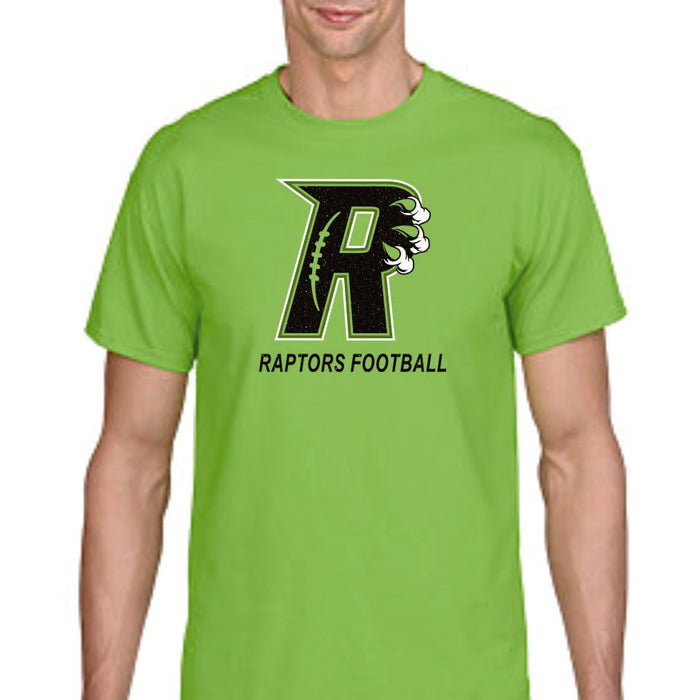 Raptors Claw Design Basic Tee- 4 Sports- Matte or Glitter