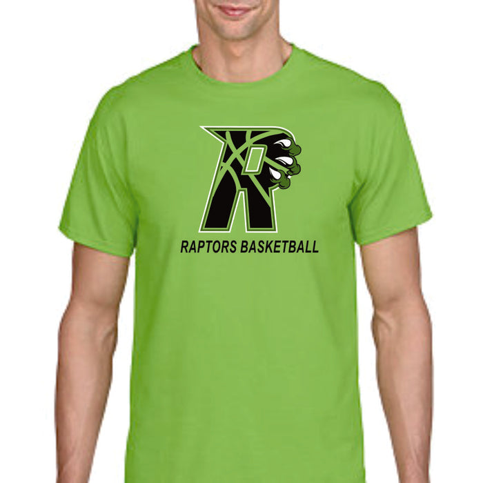 Raptors Claw Design Basic Tee- 4 Sports- Matte or Glitter