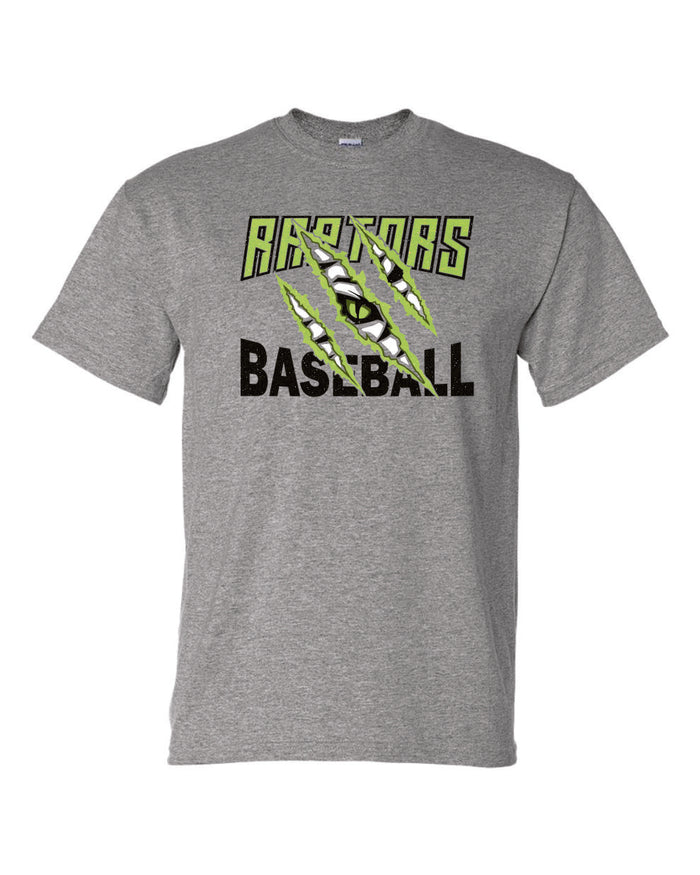 Raptors Eye Design Basic Tee- 4 Sports- Matte or Glitter