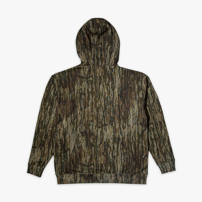 Camouflage hoodie on a white background