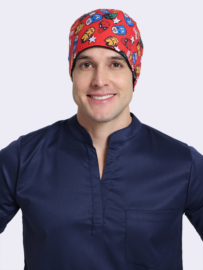 Red Background Unisex Cap 015