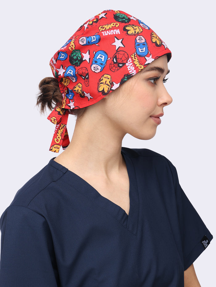 Red Background Unisex Cap 015