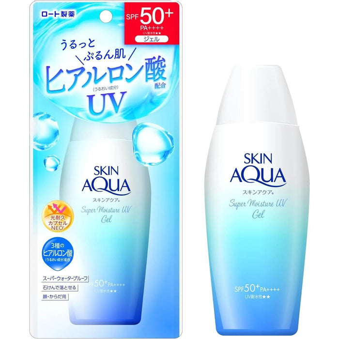Rohto Skin Aqua Super Moisturizing Watery Sunscreen Gel Large Capacity SPF50+ PA++++