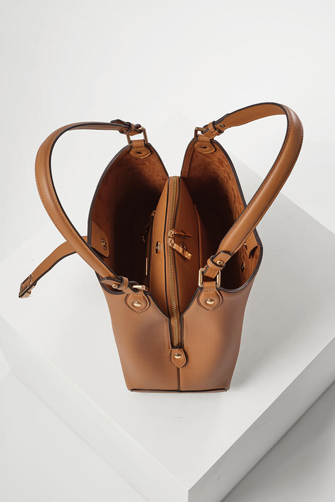 Romany Tan Hobo Tote