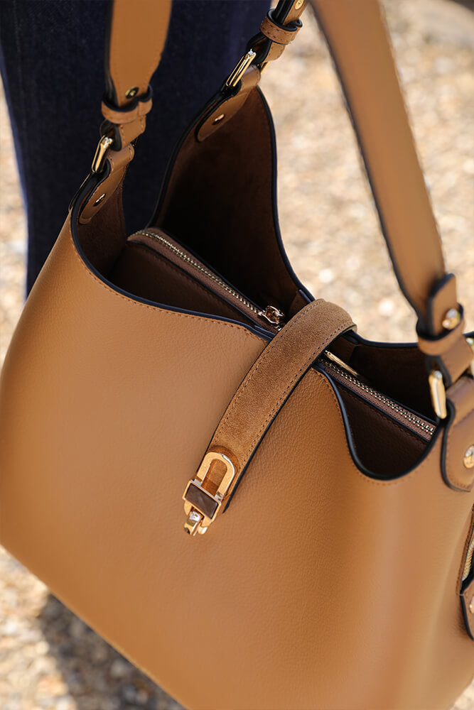 Romany Tan Hobo Tote