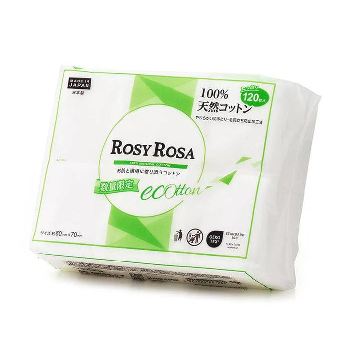 Rosy Rosa Ecotton 120 pcs