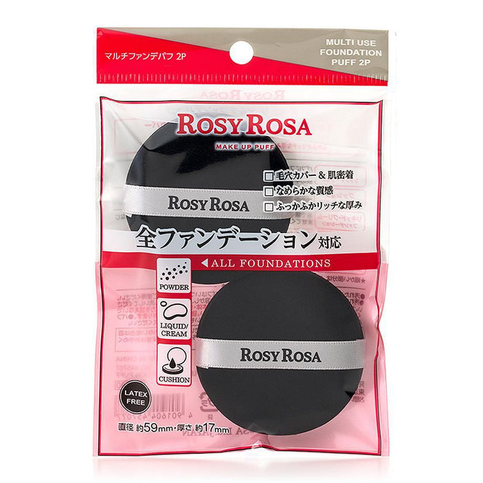 Rosy Rosa Multi Use Foundation Puff 2 pcs