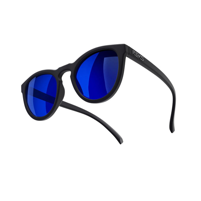 Single Vision / Solid Smoke / Solid Blue Mirror