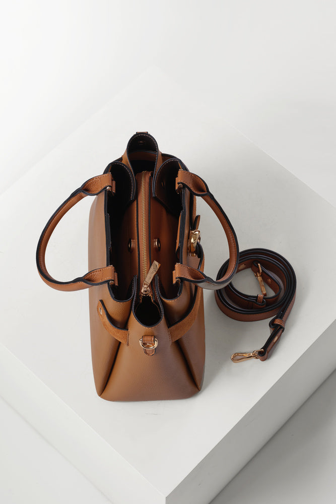 Roxy Tan Tote