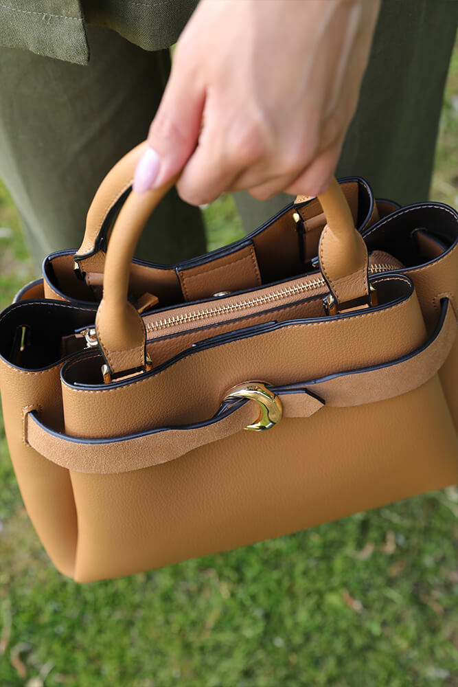 Roxy Tan Tote
