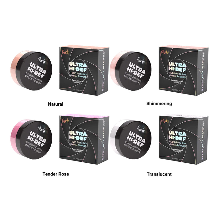 Rude Ultra High Definition Studio Finishing Mineral Powder 0.28oz/ 8g