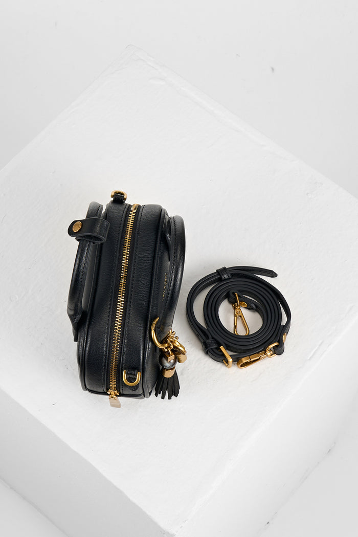 Ruthanna Black Mini Bowler