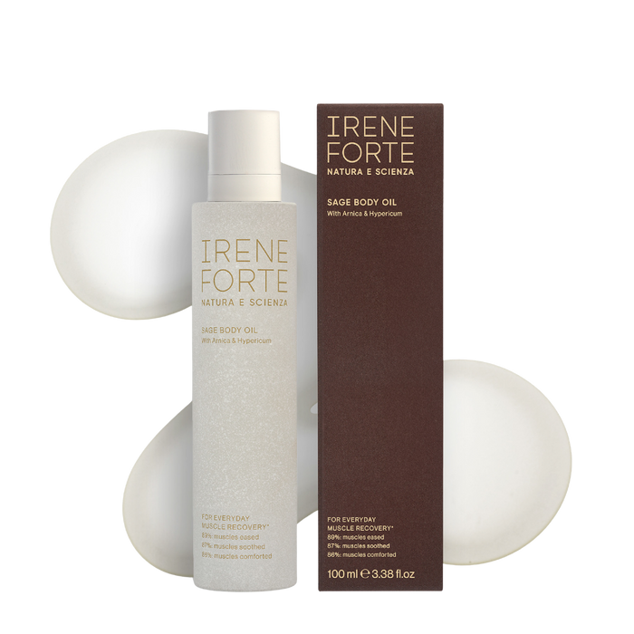 Irene Forte-Sage Body Oil With Arnica & Hypericum-Body-SageBodyOilWithArnica_Hypericum-The Detox Market |