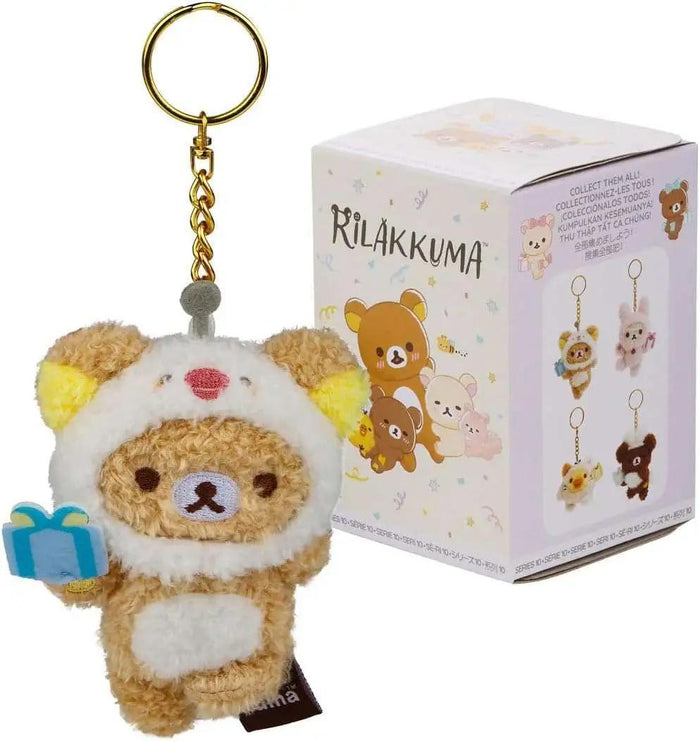 San-X Rilakkuma Original Gift Box Series Keychain Plush