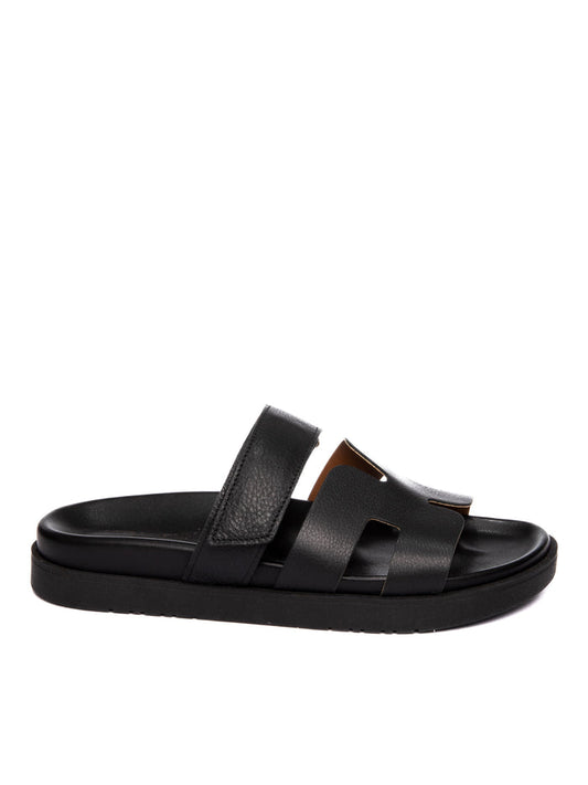 VINCENT VEGA Sandalo paris nero PARIS VIT-NERO