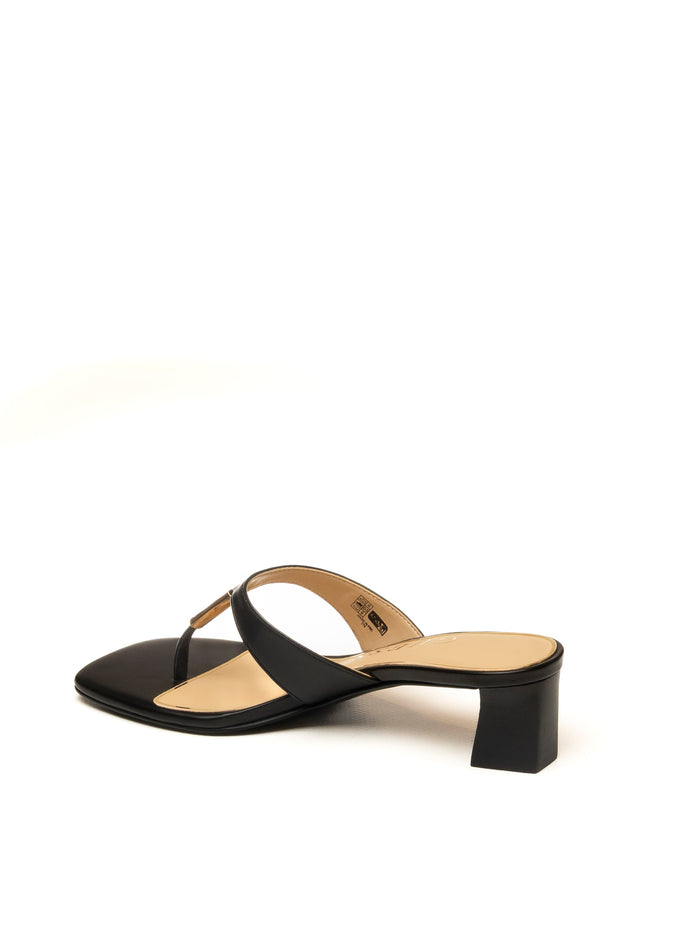 GUESS Sandalo yaiza nero FLJYZA LEA03 YAIZA-BLK