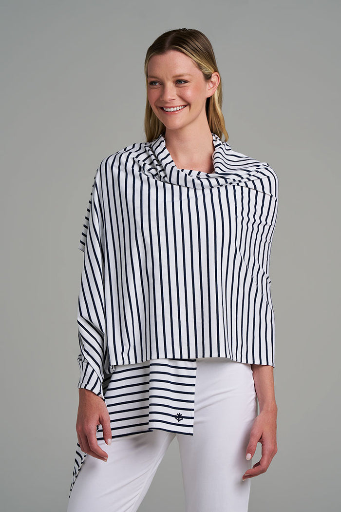 Color_ White/Navy Stripe