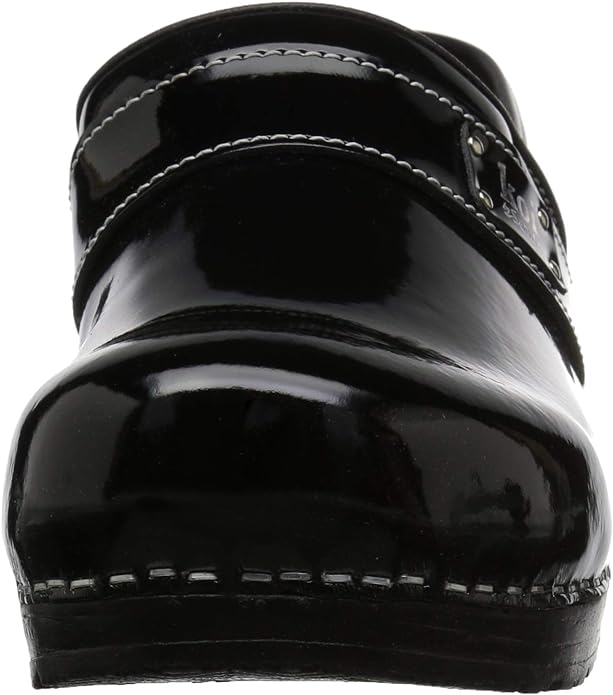 Sanita Black Lindsey Professional Patent Leather Shoes