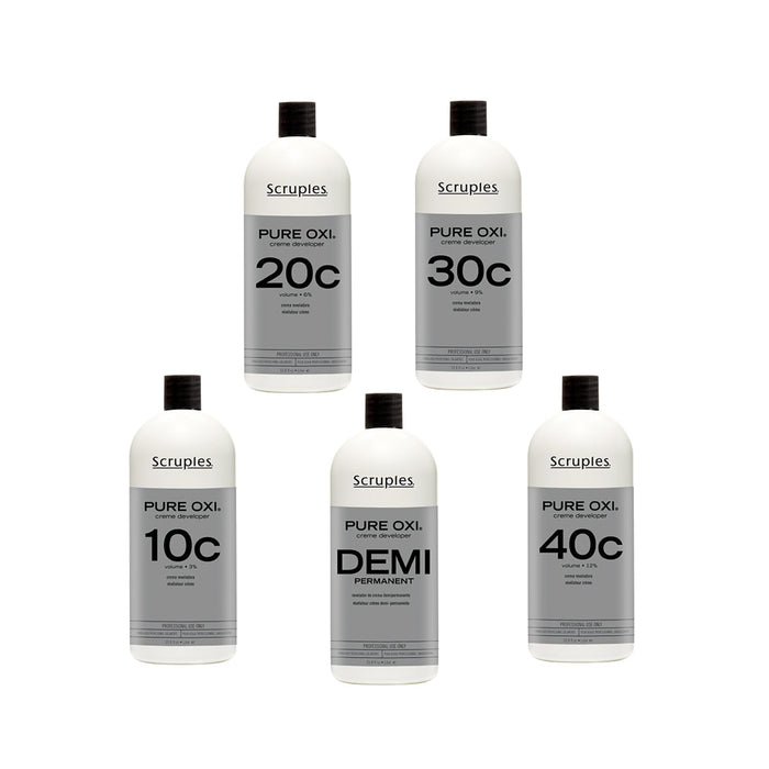 Scruples Pure Oxi Creme Developers Professional Salon Products