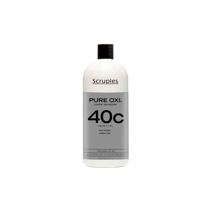 Scruples Pure Oxi Creme Developers 40 Volume Creme 32oz Professional Salon Products