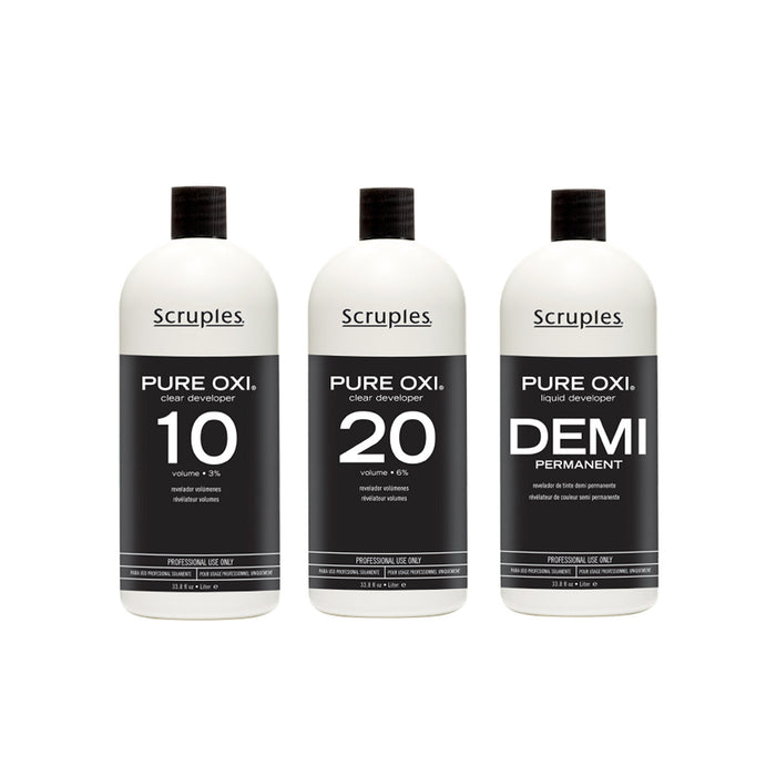 Scruples Pure Oxi Liquid Developer Professional Salon Products
