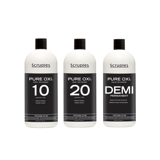 Scruples Pure Oxi Liquid Developer Professional Salon Products