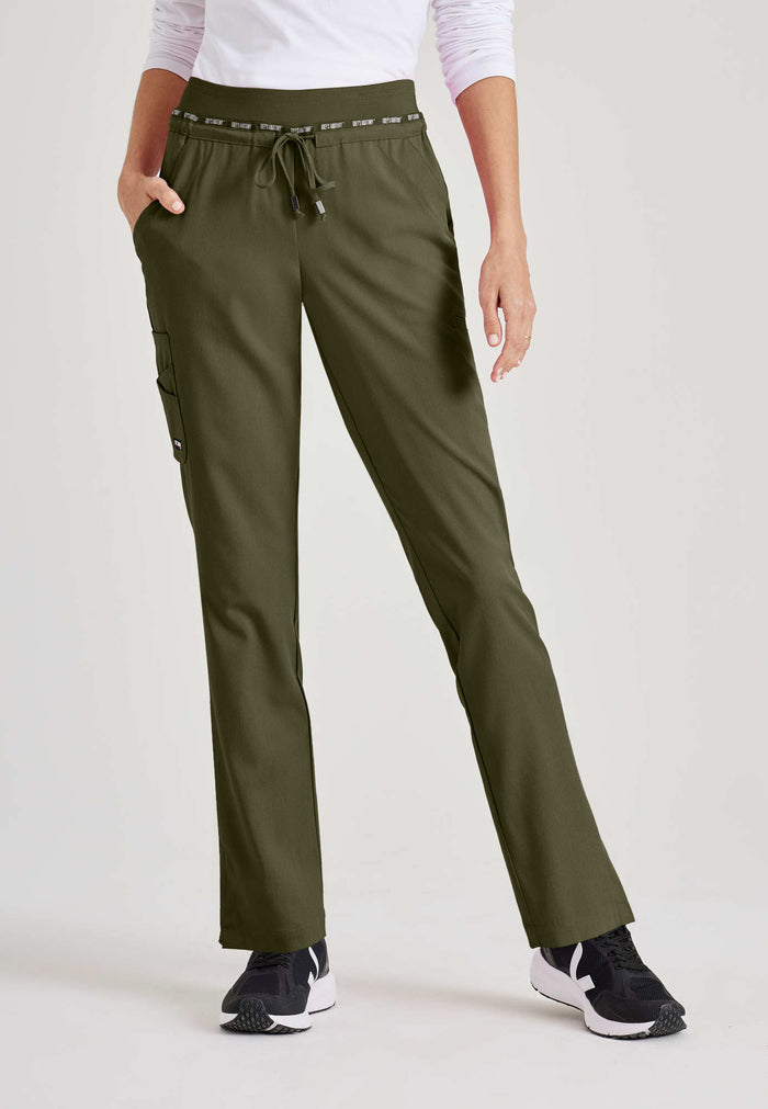 Serena Pant - Olive - Grey's Anatomy Scrubs