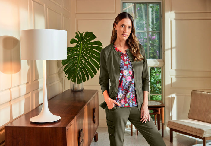 Serena Pant - Olive - Grey's Anatomy Scrubs