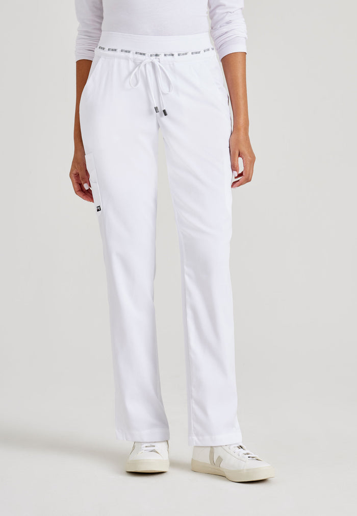 Serena Pant - White - Grey's Anatomy Scrubs