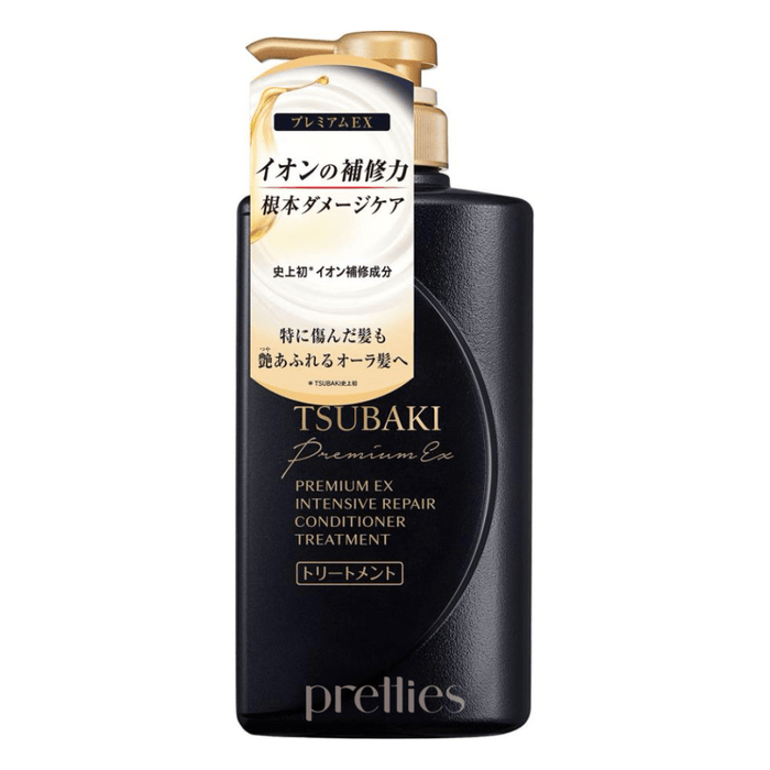 Shiseido TSUBAKI Premium EX Damage care & Repair Conditioner Treatment 450ml (Black)