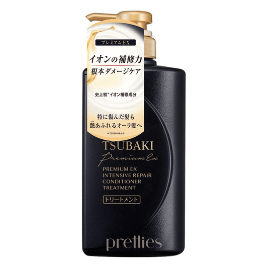 Shiseido TSUBAKI Premium EX Damage care & Repair Conditioner Treatment 450ml (Black)