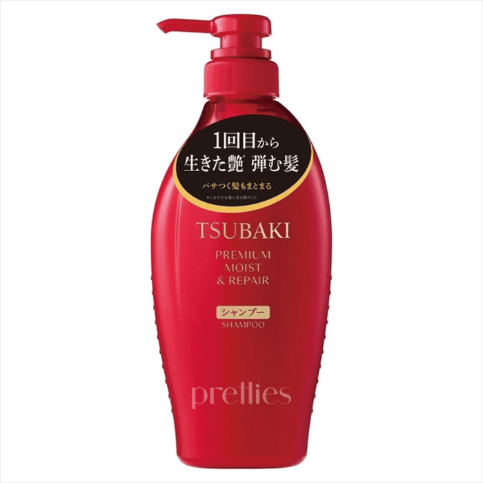 Shiseido TSUBAKI Premium Moist & Repair Shampoo 450ml (Red) (485236)