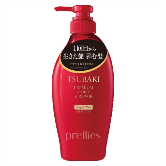Shiseido TSUBAKI Premium Moist & Repair Shampoo 450ml (Red) (485236)