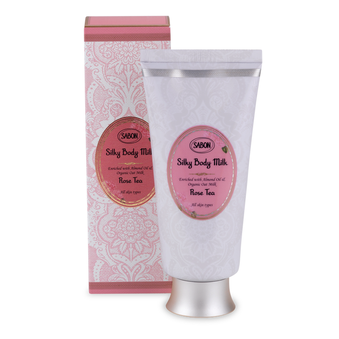 Silky Body Milk Rose Tea 200mL