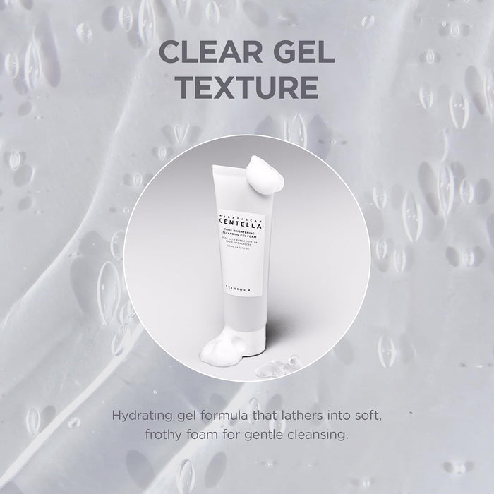 Skin 1004 Madagascar Centella Tone Brightening Cleansing Gel Foam 4.22oz/ 125ml