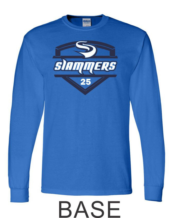 Slammers Stars Long Sleeve Tee-5 Designs